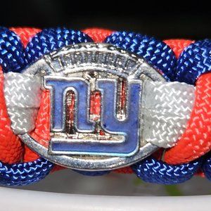 New Handmade Para-cord New York Giants Bracelet Unisex